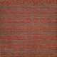 Transitional/Modern Orange/Rust Wool Area Rug: Regal Envy 185219: Brick (Handmade Area Rug)