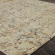 Transitional/Modern Beige/Tan Wool Area Rug: Regal Equestrian 185085: Linen (Hand-Knotted Area Rug)