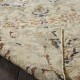 Transitional/Modern Beige/Tan Wool Area Rug: Regal Equestrian 185085: Linen (Hand-Knotted Area Rug)