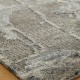 Transitional/Modern Beige/Tan Wool Area Rug: Regal Erasure 185863: Taupe (Hand-Knotted Area Rug)