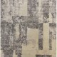 Transitional/Modern Grey/Silver Wool Area Rug: Regal Erasure 185373: Grey (Hand-Knotted Area Rug)