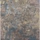 Transitional/Modern Beige/Tan Wool Area Rug: Regal Erasure 185473: Earth/Blue (Hand-Knotted Area Rug)