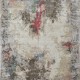 Transitional/Modern Multi Wool Area Rug: Regal Foggy Texture 186143: Earth Tones (Hand-Knotted Area Rug)