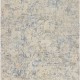 Contemporary Blue Wool Area Rug: Silk Road Global 19750 (Hand-Knotted Area Rug)