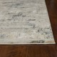 Transitional Grey/Silver Area Rug: Madison Geena 1374107: Grey (Power-Loomed Area Rug)