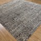 Modern/Transitional Grey/Silver Wool Area Rug: Mafi Signature Husk HUK-119 (Hand-Knotted Area Rug)