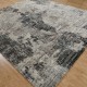 Modern/Transitional Grey/Silver Wool Area Rug: Mafi Signature Husk HUK-124 (Hand-Knotted Area Rug)