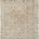 Traditional Yellow/Gold Wool Area Rug: Regal Hadal Zabra 188634: Travertine (Hand-Knotted Area Rug)