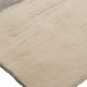 Modern/Transitional Silver Satin Wool Area Rug: Silk Road Haze 198441 (Hand-Knotted Area Rug)