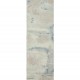 Modern/Transitional Blue/Navy Wool Area Rug: Regal Hexton 188194: Azure/Cream (Hand-Knotted Area Rug)