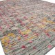 Modern/Bohemian Slate Wool Area Rug: Silk Road Inspire 199401 (Hand-Knotted Area Rug)