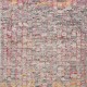 Modern/Bohemian Slate Wool Area Rug: Silk Road Inspire 199401 (Hand-Knotted Area Rug)