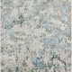 Modern Blue/Navy Area Rug: Regal Jnana 1810380: Soft Blues/Greys (Hand-Knotted Area Rug)