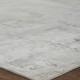 Modern Grey/Silver Area Rug: Regal Jnana 1810403: Pearl Grey/Zinc (Hand-Knotted Area Rug)