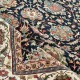 Traditional Charcoal/Black Wool Area Rug: Mafi Signature Khanna KH-1020 (Hand-Knotted Area Rug)