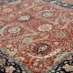 Traditional Red/Burgundy Wool Area Rug: Mafi Signature Khanna KH-1112 (Hand-Knotted Area Rug)
