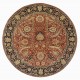 Traditional Red/Burgundy Wool Area Rug: Mafi Signature Khanna KH-1112 (Hand-Knotted Area Rug)