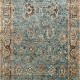 Traditional Blue/Navy Wool Area Rug: Mafi Signature Khanna KH-1313 (Hand-Knotted Area Rug)