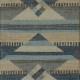 Bohemian Blue/Navy Wool Area Rug: Mafi Signature Bohemian KILIM-2 (Flat-Woven Area Rug)