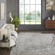 Traditional/Transitional Grey/Silver Wool Area Rug: Regal Khloe 1811543: Grey/Multi (Hand-Knotted Area Rug)