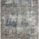 Traditional/Transitional Grey/Silver Area Rug: Regal Klondike 1811733: Grey Tones/Azure (Power-Loomed Area Rug)