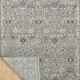 Traditional Grey/Silver Wool Area Rug: Mafi Signature Legacy LEG-103 (Hand-Knotted Area Rug)