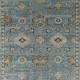 Traditional Blue/Navy Wool Area Rug: Mafi Signature Lyra LY-1001 (Hand-Knotted Area Rug)