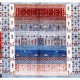 Bohemian/Traditional Grey/Silver Wool Area Rug: Karachi Lahore 21300: Silver (Hand-Knotted Area Rug)