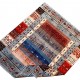 Bohemian/Traditional Grey/Silver Wool Area Rug: Karachi Lahore 21300: Silver (Hand-Knotted Area Rug)
