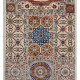 Traditional Multi Wool Area Rug: Karachi Lahore 25: Multi (Hand-Knotted Area Rug)