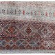 Bohemian/Traditional Grey/Silver Wool Area Rug: Karachi Lahore 5907: Grey/Multi (Hand-Knotted Area Rug)