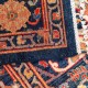 Traditional Blue/Navy Wool Area Rug: Karachi Lahore 5925: Navy (Hand-Knotted Area Rug)