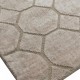 Modern/Transitional Beige Wool Area Rug: Silk Road Laila 19121513 (Handmade Area Rug)