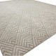 Modern/Transitional Beige Wool Area Rug: Silk Road Laila 19122513 (Handmade Area Rug)