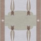 Modern/Bohemian Green Wool Area Rug: Mafi Signature Custom Verdant Lori B-01 (Hand-Knotted Area Rug)