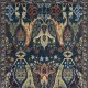 Traditional Blue/Navy Wool Area Rug: Mafi Signature Mashad MASHAD-21 (Hand-Knotted Area Rug)