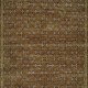 Transitional Brown Wool Area Rug: Regal Malibu Beach 1813784: Brown (Hand-Knotted Area Rug)