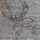 Transitional/Modern Grey/Silver Wool Area Rug: Mafi Signature Manhattan MDC-1058 (Hand-Knotted Area Rug)