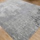 Transitional/Traditional Grey/Silver Wool Area Rug: Mafi Signature Modi MDC-120 (Hand-Knotted Area Rug)