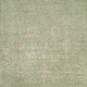 Traditional Green Wool Area Rug: Regal Mosaic Garden 1813281: Sage/Gold (Hand-Knotted Area Rug)
