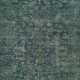 Traditional Blue/Navy Wool Area Rug: Regal Mosaic Garden 1813681: Blue/Green (Hand-Knotted Area Rug)