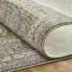 Traditional Green Area Rug: Regal Maison Quartz 1813469: Green/Denim (Power-Loomed Area Rug)