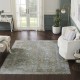 Traditional Blue/Navy Area Rug: Regal Maison Quartz 1813669: Denim/Multi (Power-Loomed Area Rug)