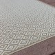 Modern/Transitional/Indoor-Outdoor Beige/Tan Area Rug: Design Organics Mezza 41305: Beige (Power-Loomed Area Rug)