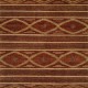Bohemian Brown Wool Area Rug: Regal Mission Viejo 1813096: Brown (Hand-Knotted Area Rug)