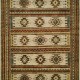 Bohemian Beige/Tan Wool Area Rug: Regal Mission Viejo 1813307: Beige (Hand-Knotted Area Rug)
