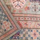 Traditional Green Wool Area Rug: Karachi Mughal 10089: Sage (Hand-Knotted Area Rug)
