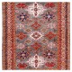 Bohemian/Traditional Grey/Silver Wool Area Rug: Karachi Mughal 10511: Silver (Hand-Knotted Area Rug)