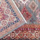 Bohemian/Traditional Grey/Silver Wool Area Rug: Karachi Mughal 10511: Silver (Hand-Knotted Area Rug)
