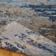 Transitional/Modern Blue/Navy Wool Area Rug: Regal New Love 1814683: Sandstorm Blue (Hand-Knotted Area Rug)